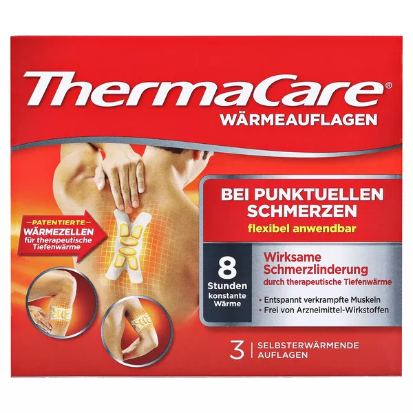 ThermaCare Wärmeauflagen Punktuelle Schmerzen, 3 St.