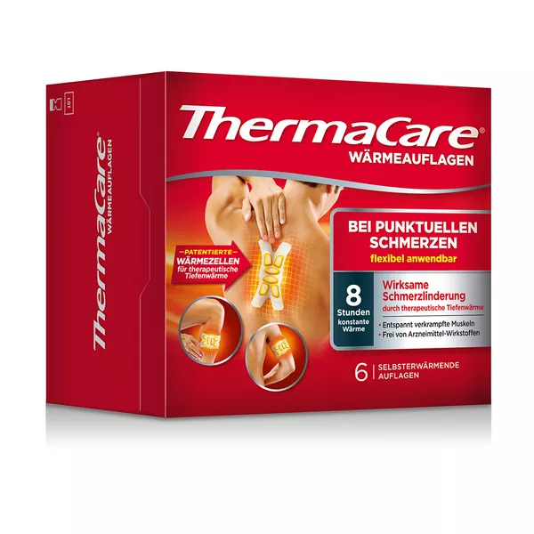 ThermaCare Wärmeauflagen Punktuelle Schmerzen 6 St