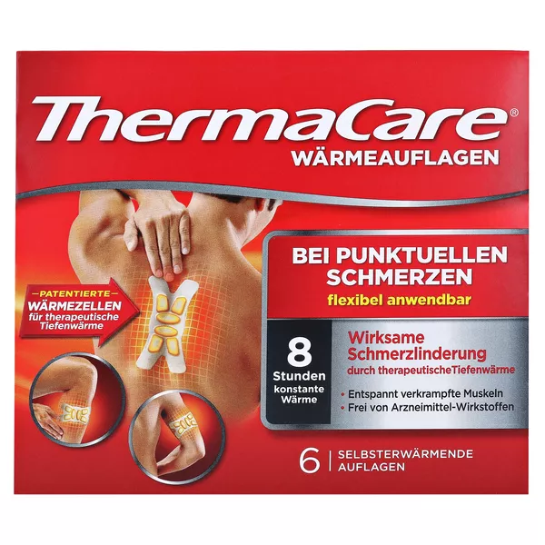 ThermaCare Wärmeauflagen Punktuelle Schmerzen 6 St