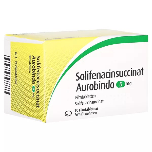 SOLIFENACINSUCCINAT Aurobindo 5 mg Filmtabletten 90 St
