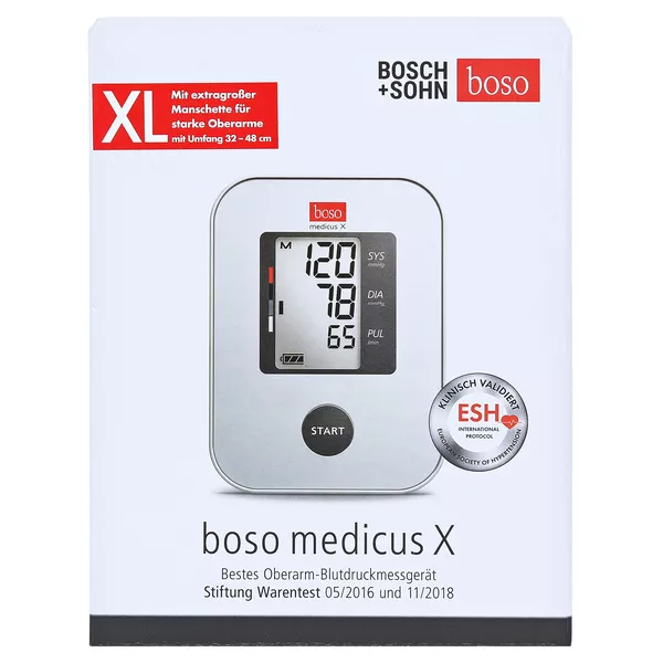 BOSO Medicus X vollautomat. Oberarm Blutdruckmessgerät XL 1 St