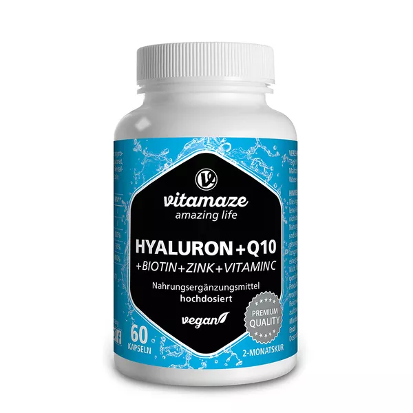 Vitamaze Hyaluronsäure 200 mg + Coenzym Q10