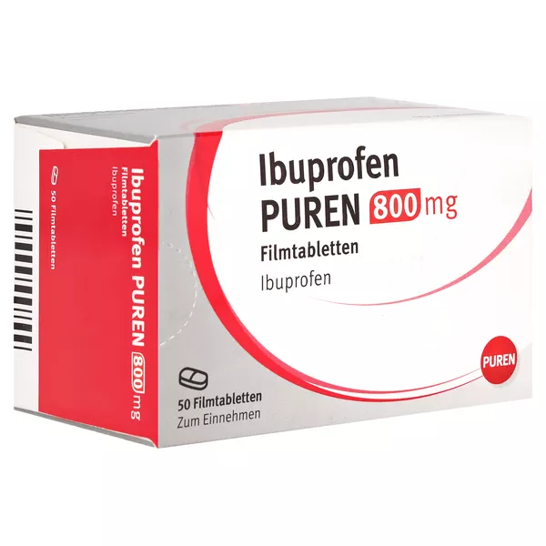 Ibuprofen Puren 800 mg Filmtabletten 50 St