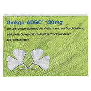 Ginkgo ADGC 120 mg Filmtabletten 120 St