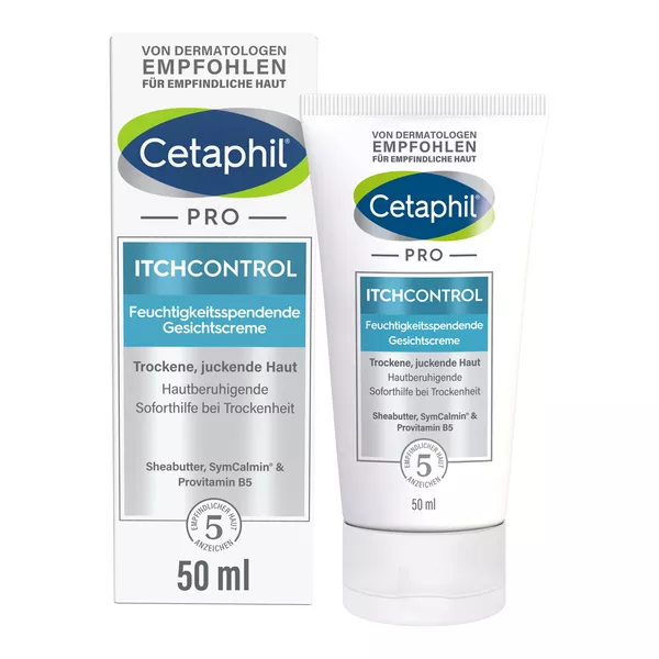 Cetaphil PRO ItchControl Feuchtigkeitsspendende Gesichtscreme 50 ml