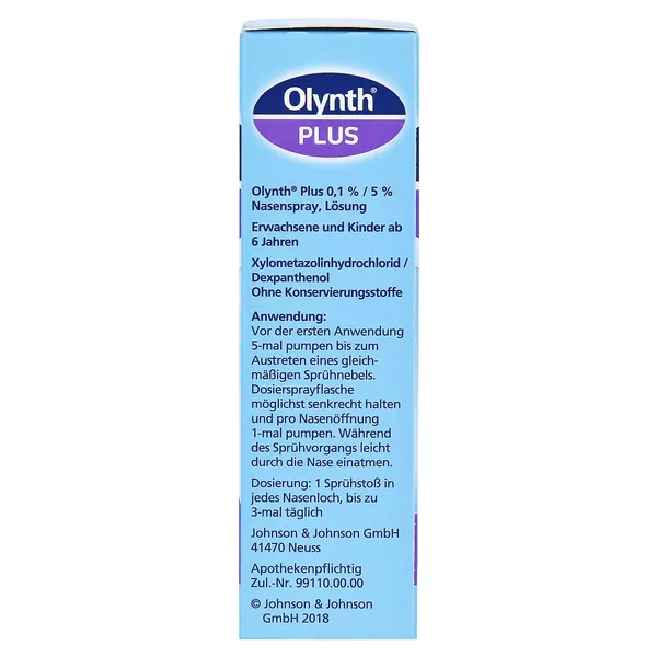 Olynth Plus 0,1% / 5% 10 ml