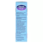 Olynth Plus 0,1% / 5% 10 ml