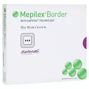 Mepilex Border Schaumverband 10x10 cm 5 St