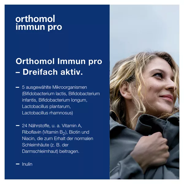 Orthomol Immun pro Granulat/Kapsel 15 St