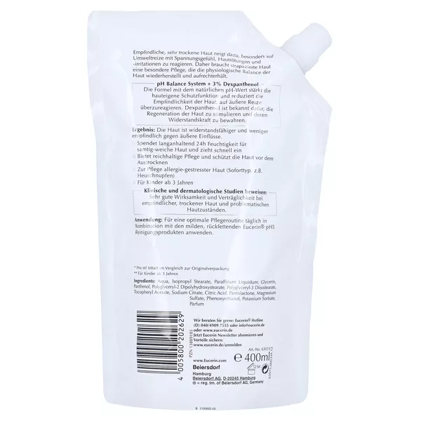 Eucerin pH5 Reichhaltige Textur Lotion F 400 ml