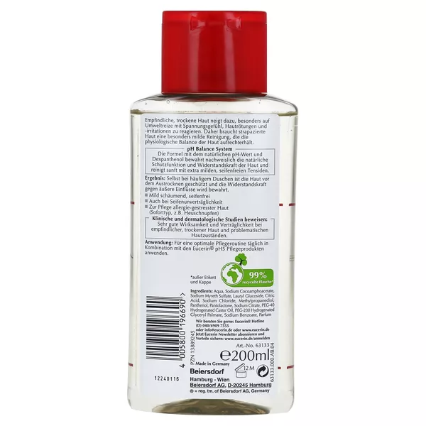 Eucerin pH5 Duschgel 200ml – Für eine milde Reinigung 200 ml