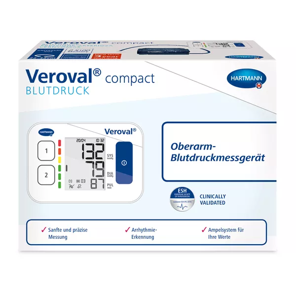 Veroval Compact Oberarm-Blutdruckmessgerät 1 St