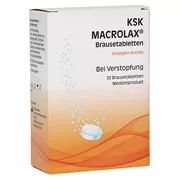 KSK Macrolax Macrogol Brausetabletten 5 20 St