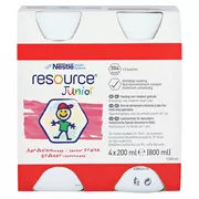 Resource Junior Erdbeergeschmack 4X200 ml