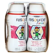 Resource Junior Erdbeergeschmack 4X200 ml