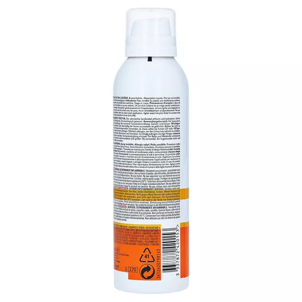 La Roche-Posay Anthelios Transparentes Körperspray LSF 50+, 200 ml