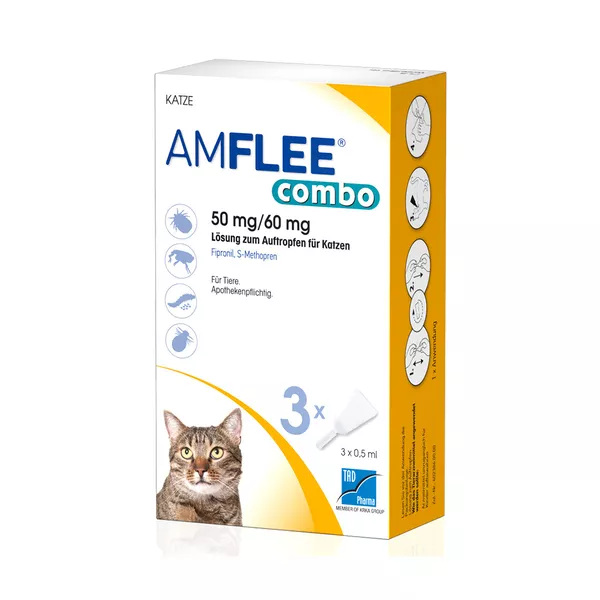 AMFLEE combo 50/60 mg für Katzen