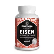 Vitamaze Eisen 20 mg + Histidin + Vitamine C/ B9/ B12 90 St