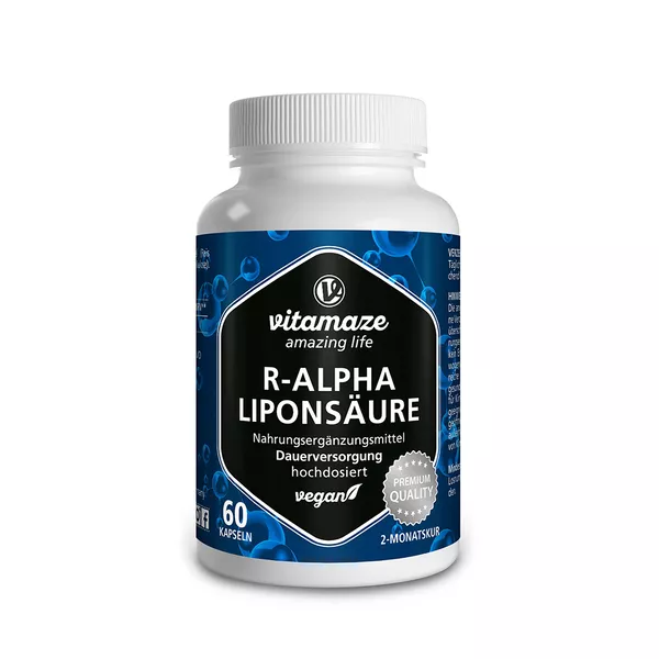 Vitamaze R-alpha-liponsäure 200 mg hochdosiert 60 St