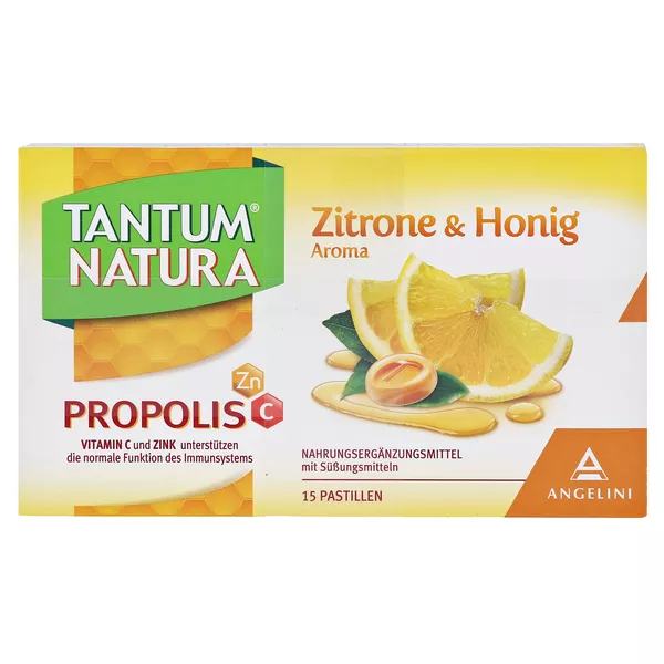 Tantum Natura Propolis mit Zitrone & Hon 2X15 St