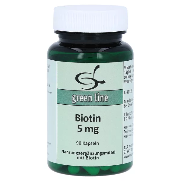 Biotin 5 mg Kapseln 90 St
