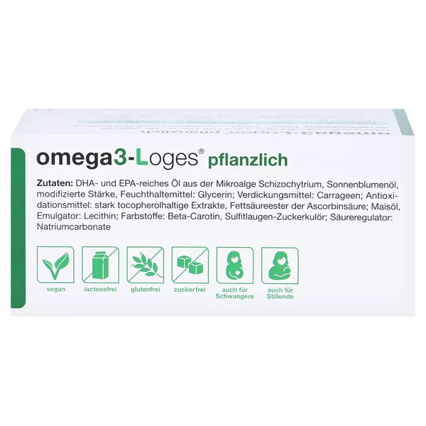 Omega3-loges Pflanzlich Kapseln 60 St