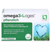 Omega3-loges Pflanzlich Kapseln, 120 St.
