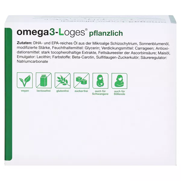 Omega3-loges Pflanzlich Kapseln, 120 St.