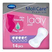 MoliCare Premium Einlagen Lady Pad 4,5 Tropfen 14 St