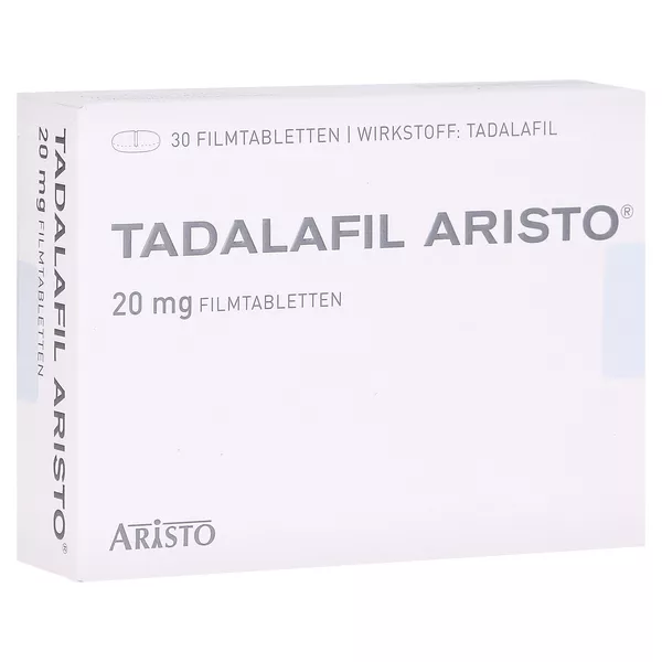 Tadalafil Aristo 20 mg Filmtabletten 30 St