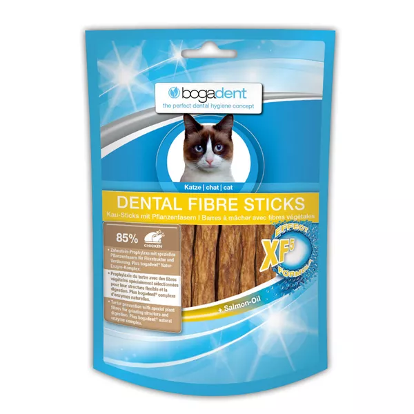 Bogadent Dental Fibre Sticks f.Katzen 50 g