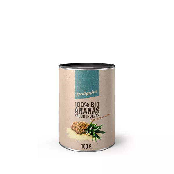 Frooggies Fruchtpulver Bio Ananas 100 g