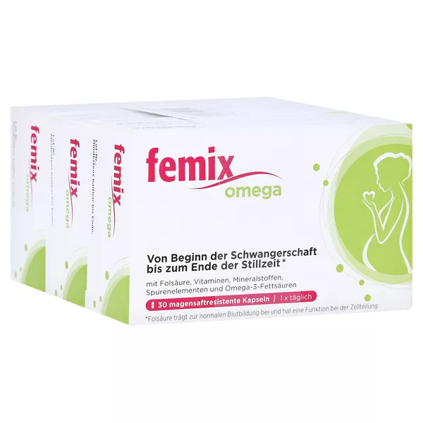 Femix Omega Magensaftresistente Weichkap 90 St