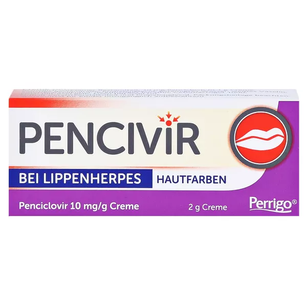 Pencivir bei Lippenherpes Creme hautfarb, 2 g