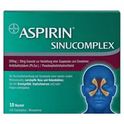 Aspirin SinuComplex Granulat 10 St