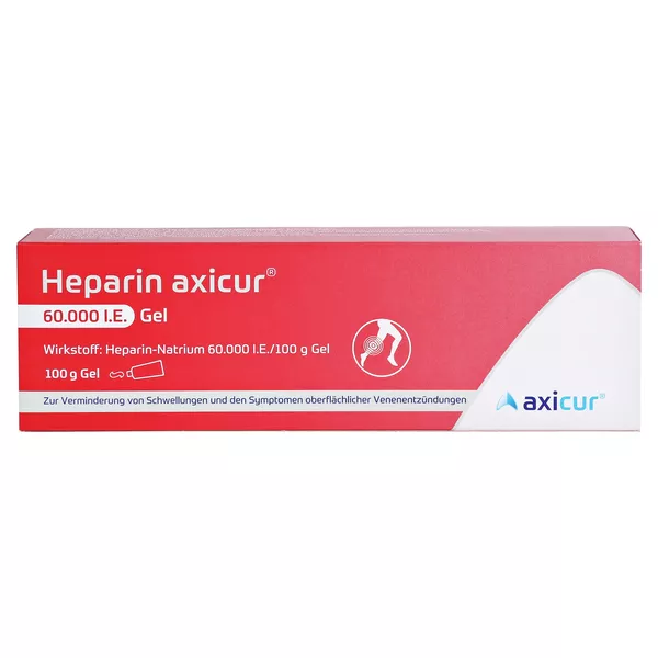 Axicur Heparin 60.000 Gel 100 g