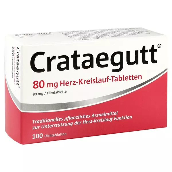Crataegutt 80 mg Herz-Kreislauf-Tabletten