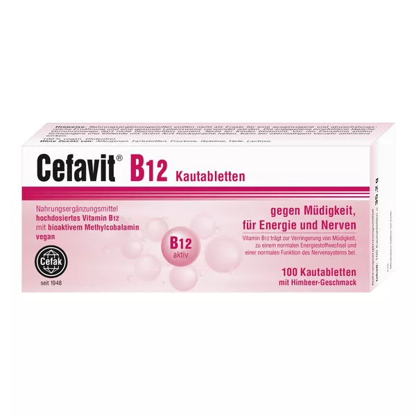 Cefavit B12 Kautabletten 100 St