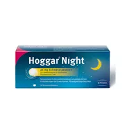 Hoggar Night 25 mg Doxylamin Schlaf-Schmelztabletten 10 St