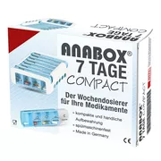 Anabox 7 Tage Compact blau/weiß 1 St