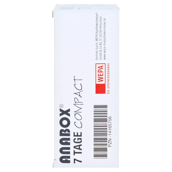 Anabox 7 Tage Compact grün/weiß 1 St