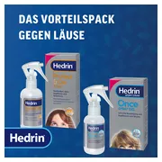 HEDRIN Vorteilspack (ONCE Spray Gel + Protect & Go Spray) 1 P