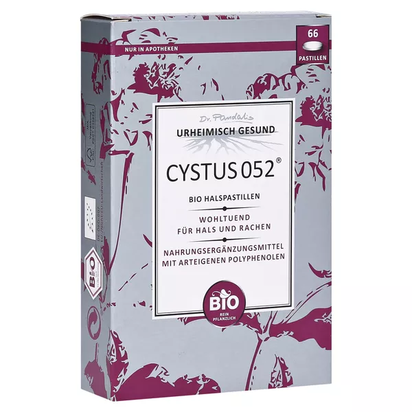 Cystus 052 Bio Halspastillen 66 St