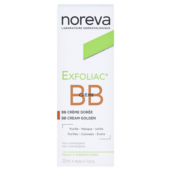 Noreva Exfoliac Getönte BB-Creme dunkel 30 ml