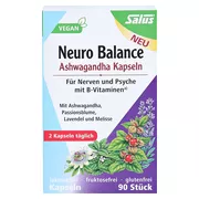 Neuro Balance Ashwagandha Kapseln Salus 90 St