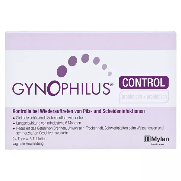 Gynophilus Control Vaginaltabletten 6 St