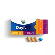 Produktabbildung: WICK DayNait Tabletten bei Erkältung 16 Stück