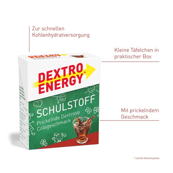 Dextro Energy* Schulstoff Cola 50 g
