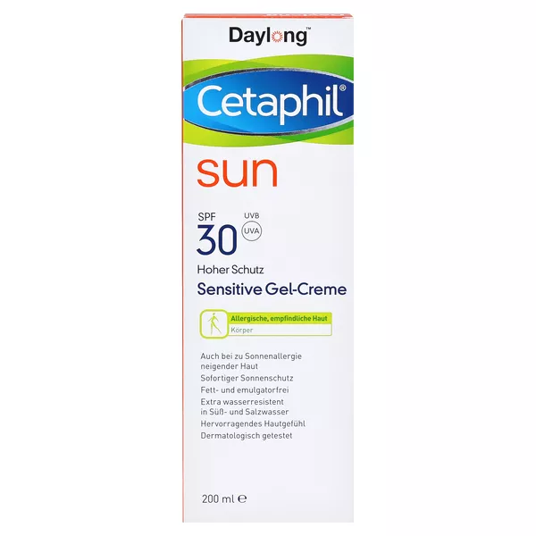 Cetaphil Sun Daylong Sensitive Gel-Creme SPF 30 200 ml