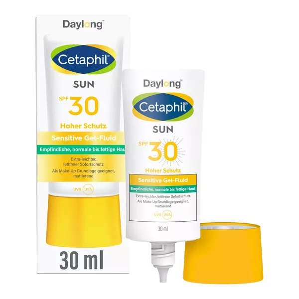 Cetaphil Sun Daylong Sensitive Gel-Fluid Gesicht SPF 30 30 ml